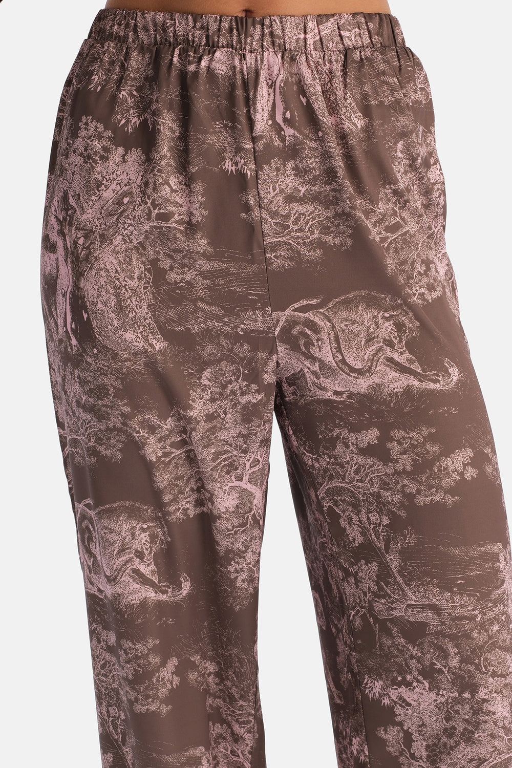 Multicolor Truvakar Kollu Dokuma Gömlek Pijama Takımı