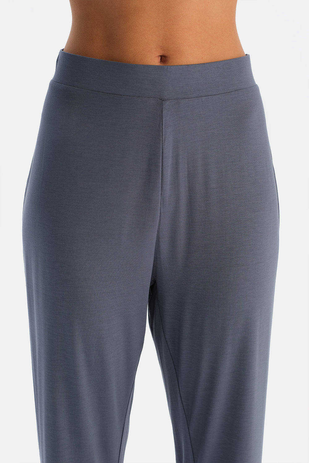 Indigo Kısa Kollu V Yaka Modal Cool Touch Tişört Pantolon Pijama Takımı