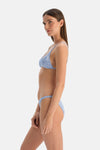 Multicolor Üçgen Bikini Üst