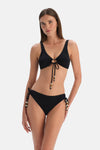 Siyah Normal Bel Bikini Alt
