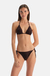 Kahverengi Düşük Bel Bikini Alt