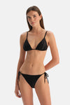 Siyah Düşük Bel Bikini Alt
