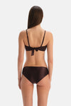 Kahverengi Orta Bel Bikini Alt