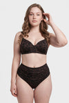 Multicolor Yüksek Bel Bikini Alt