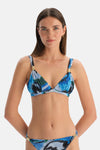 Multicolor Üçgen Bikini Üst