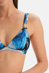 Multicolor Üçgen Bikini Üst
