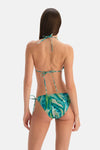 Multicolor Üçgen Bikini Üst