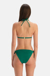 Zümrüt Yeşil Düşük Bel Bikini Alt