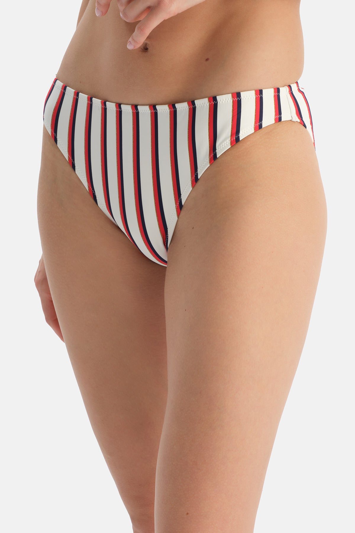 Multicolor Düşük Bel Bikini Alt
