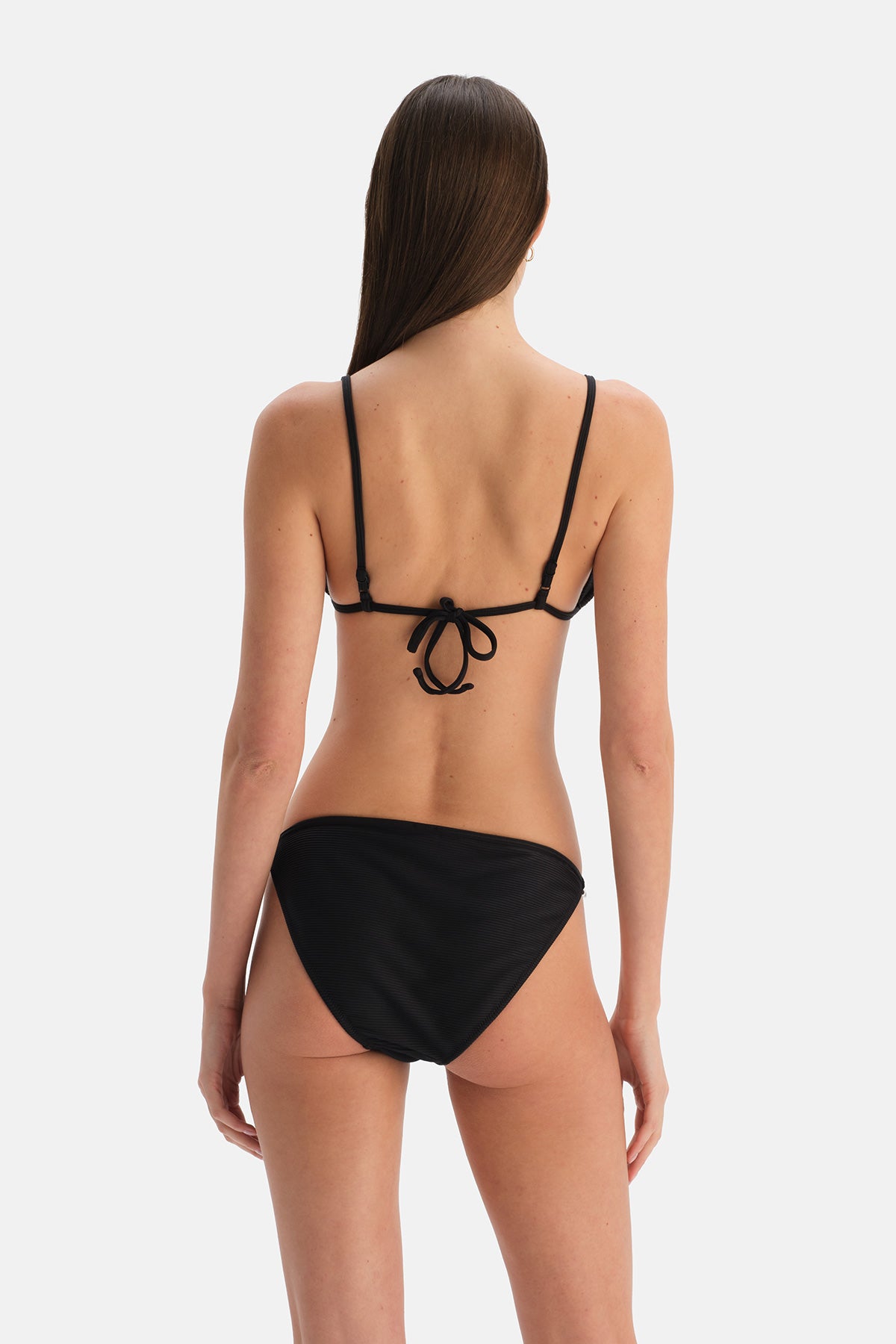 Siyah Düşük Bel Bikini Alt