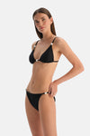 Siyah Düşük Bel Bikini Alt