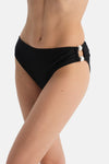 Siyah Düşük Bel Bikini Alt