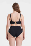 Siyah Yüksek Bel Bikini Alt