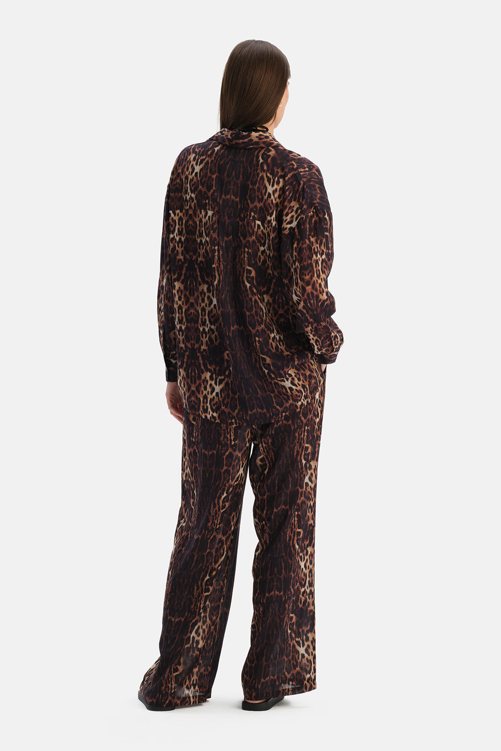Multicolor Leoparlı Pantolon
