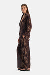 Multicolor Leoparlı Pantolon