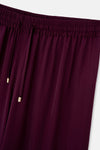 Mürdüm Dokuma Pantolon