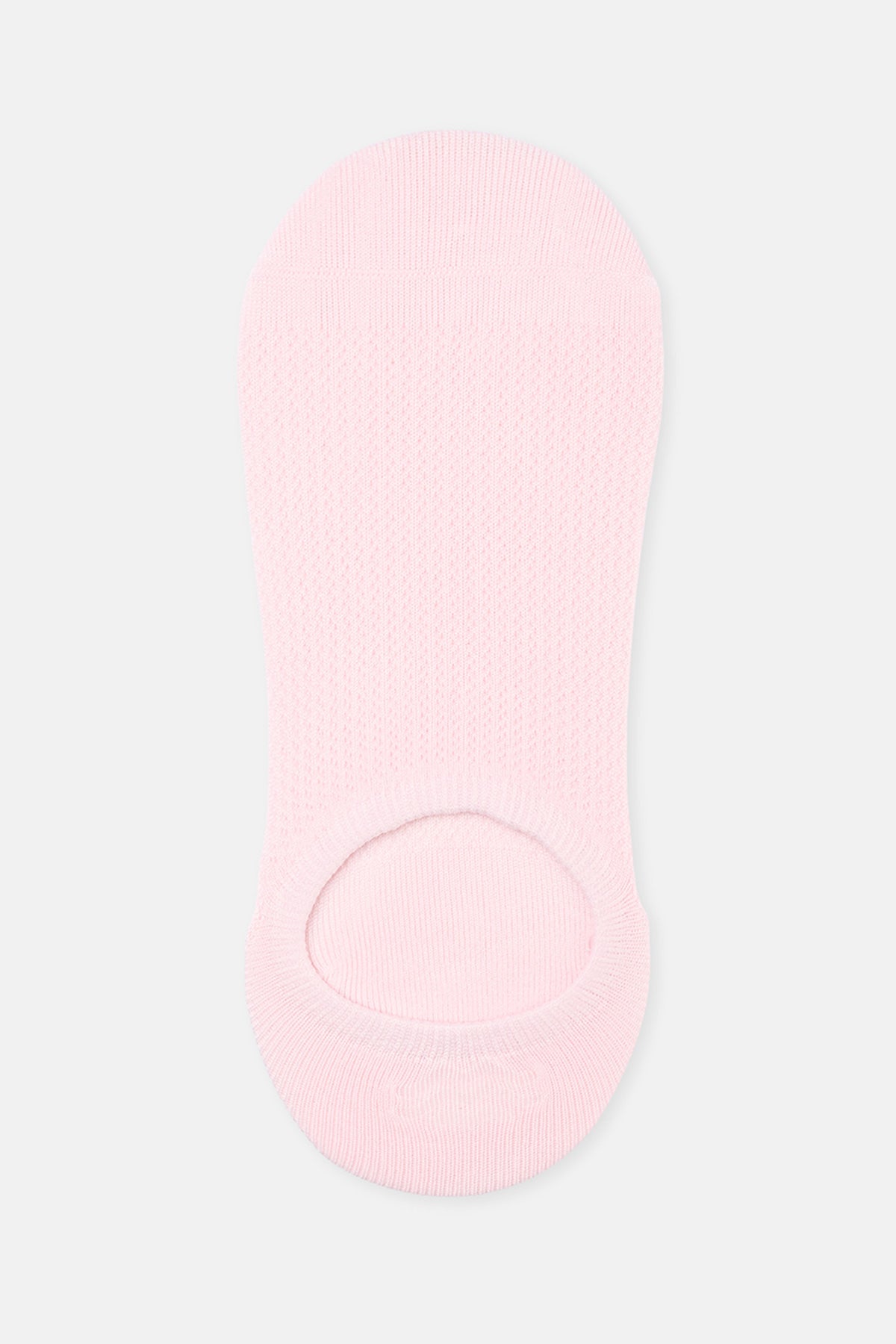 Beyaz-Mint Yeşili-Pembe Kadin 3'lu Babet Corap