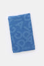 Denim Mavi Dagi Harfli Plaj Havlu
