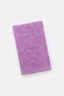 Koyu Lila Dagi Harfli Plaj Havlu