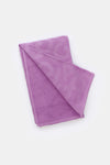 Koyu Lila Dagi Harfli Plaj Havlu