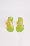 GREEN SLIPPER