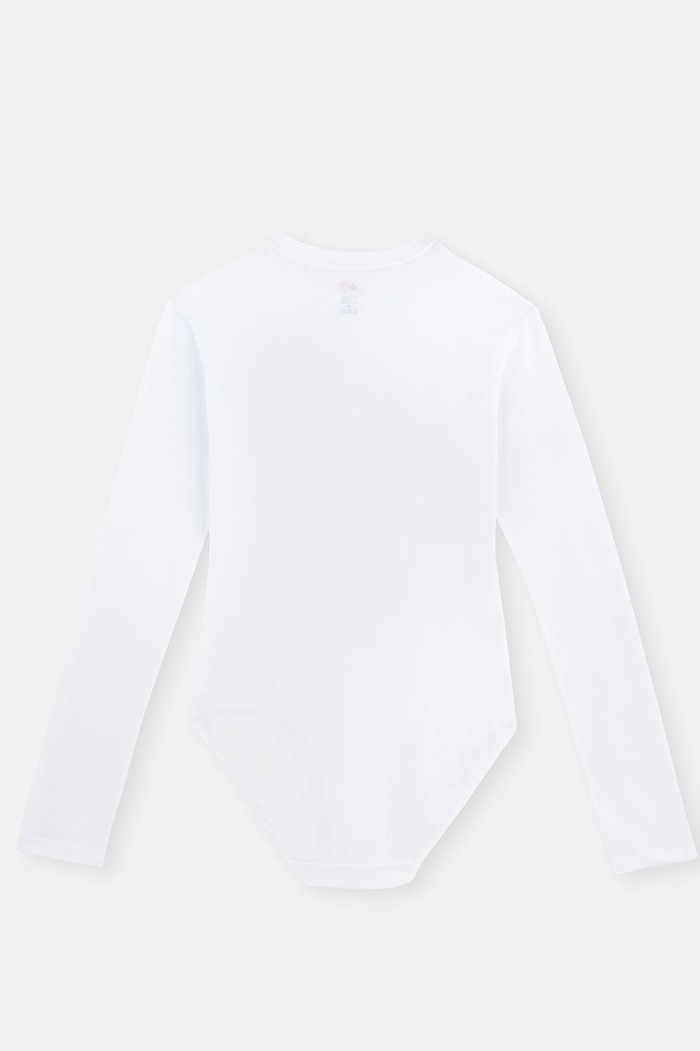 Beyaz Çıtçıtlı Body