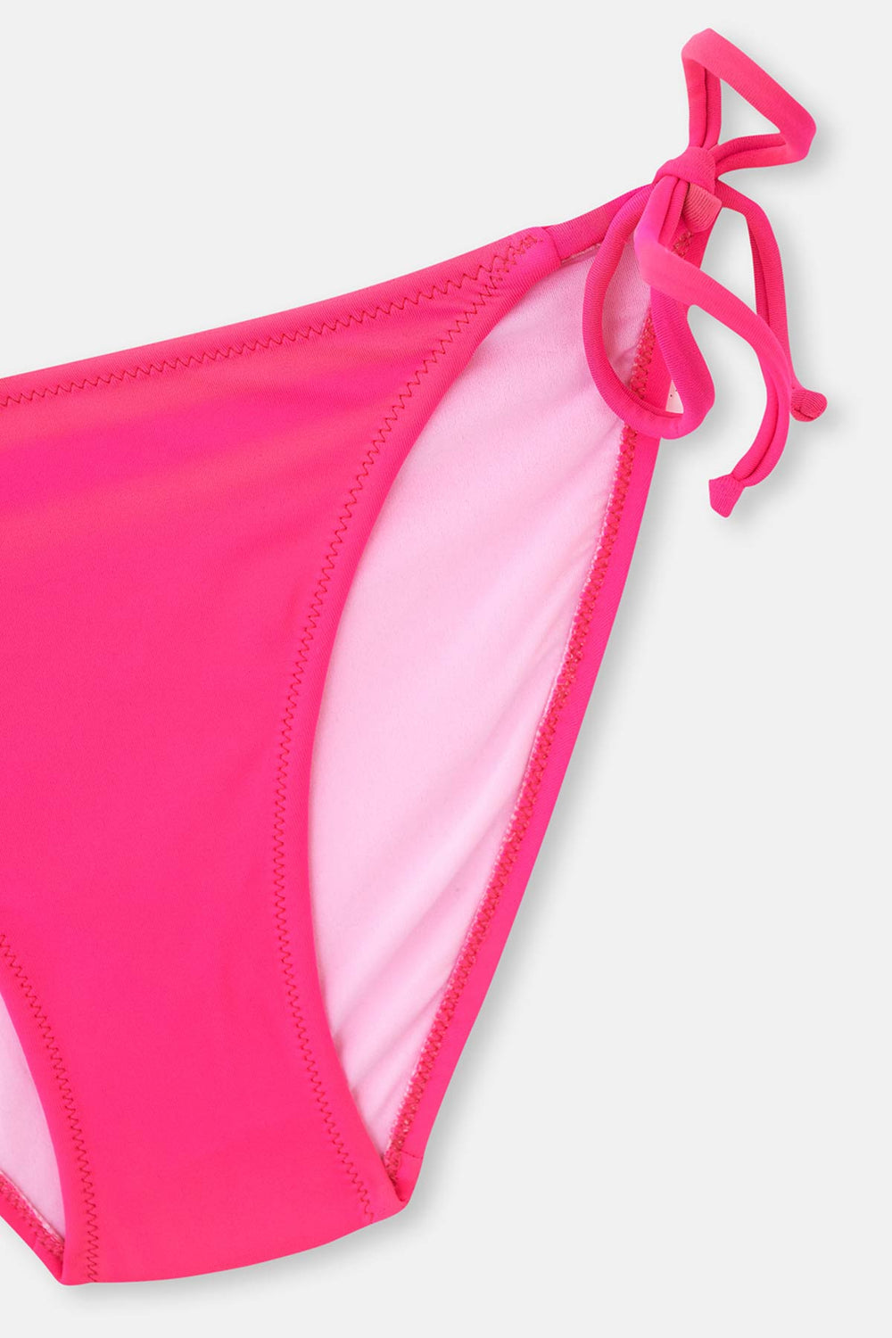 Pembe Spagetti Tek Bikini Altı