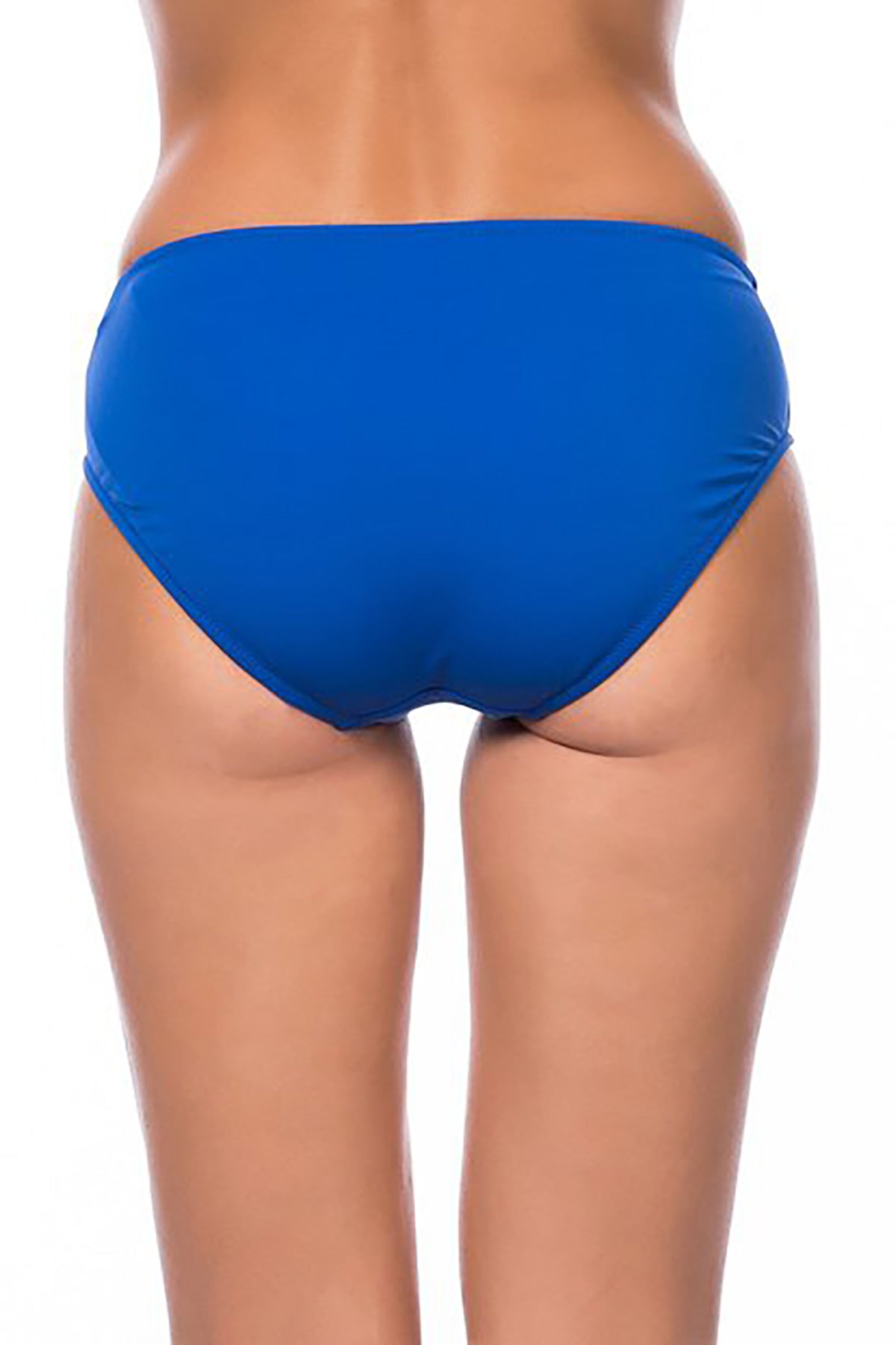 Mavi Kalın Kenar Tek Bikini Alt