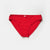 Kırmızı Orta Kenar Tek Bikini Alt