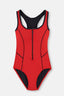 RED SWIMSUIT