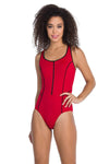 RED SWIMSUIT