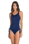 NAVY SWIMSUIT