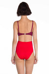 RED SWIMSUIT