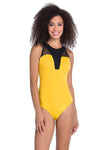 YELLOW SWIMSUIT