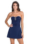 NAVY DRESS SWIMSUIT