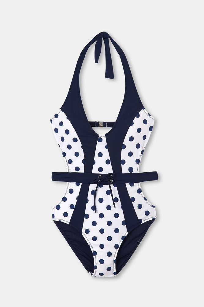 NAVY SWIMSUIT
