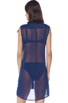 NAVY PAREO