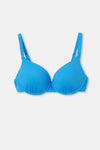 Mavi Kaplı Bikini Üst