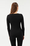 BLACK THERMAL UNDERWEAR