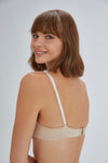 NUDE BRA