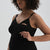 BLACK BASIC UNDERWEAR TOP