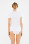 WHITE BASIC UNDERWEAR TOP