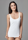 WHITE BASIC UNDERWEAR TOP