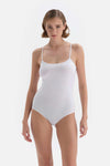 WHITE BASIC UNDERWEAR TOP