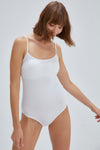 WHITE BASIC UNDERWEAR TOP