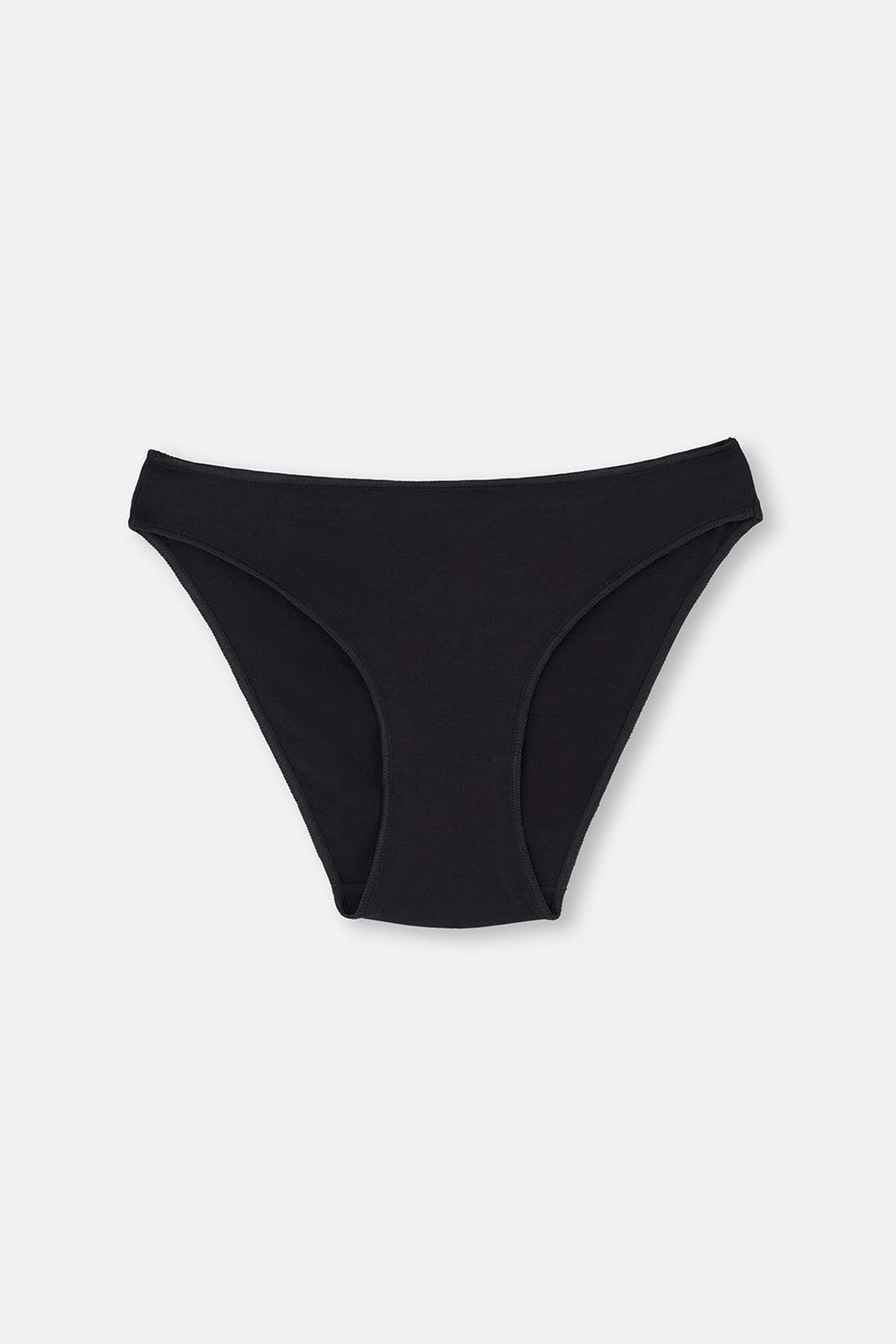 Siyah-Beyaz-Ten 3'Lü Düşük Bel Izsiz Kadın Slip Külot