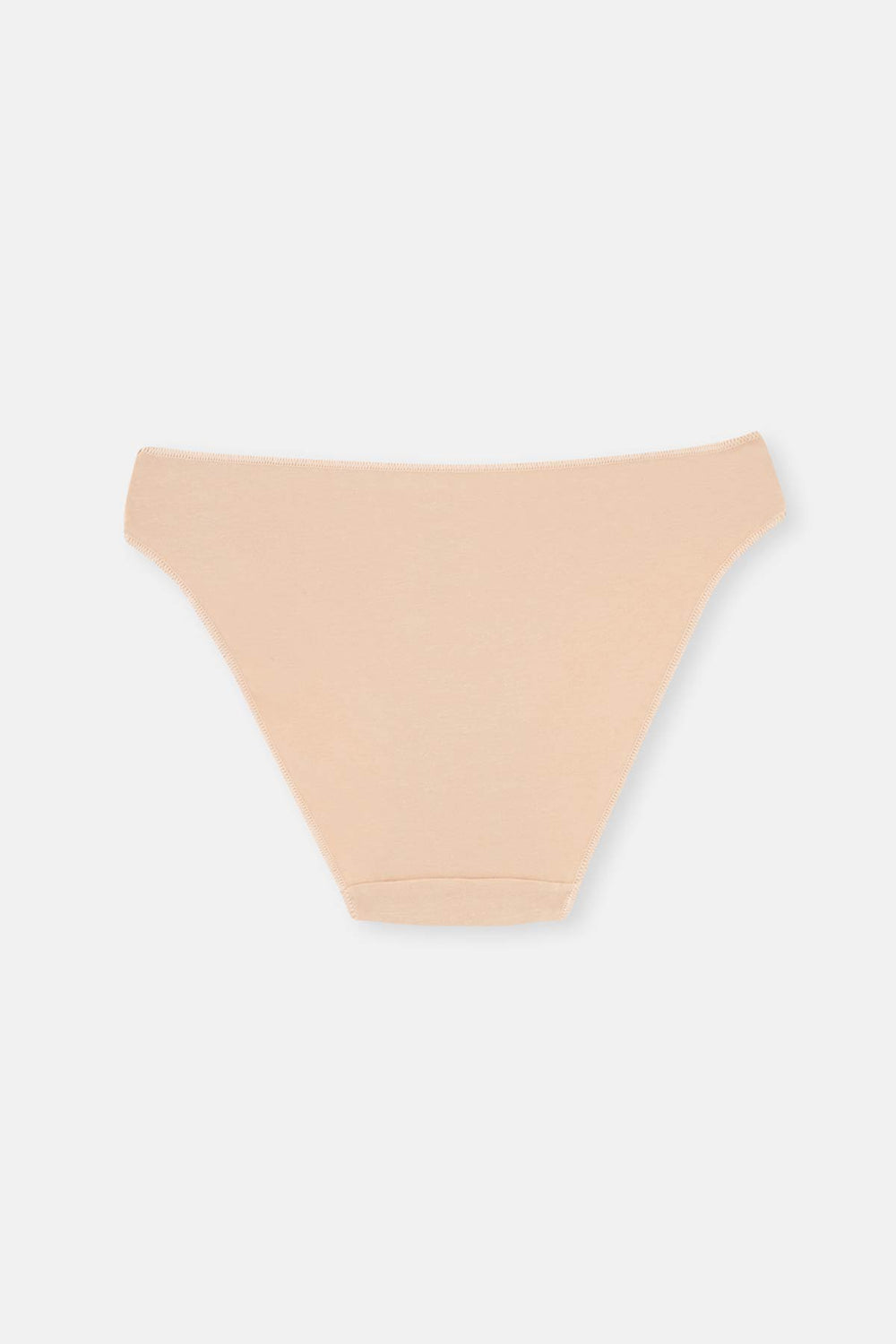 Siyah-Beyaz-Ten 3'Lü Düşük Bel Izsiz Kadın Slip Külot