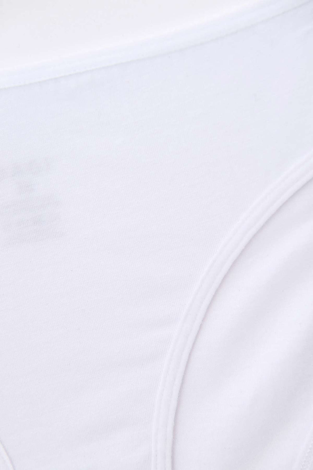 WHITE BASIC UNDERWEAR BOTTOM