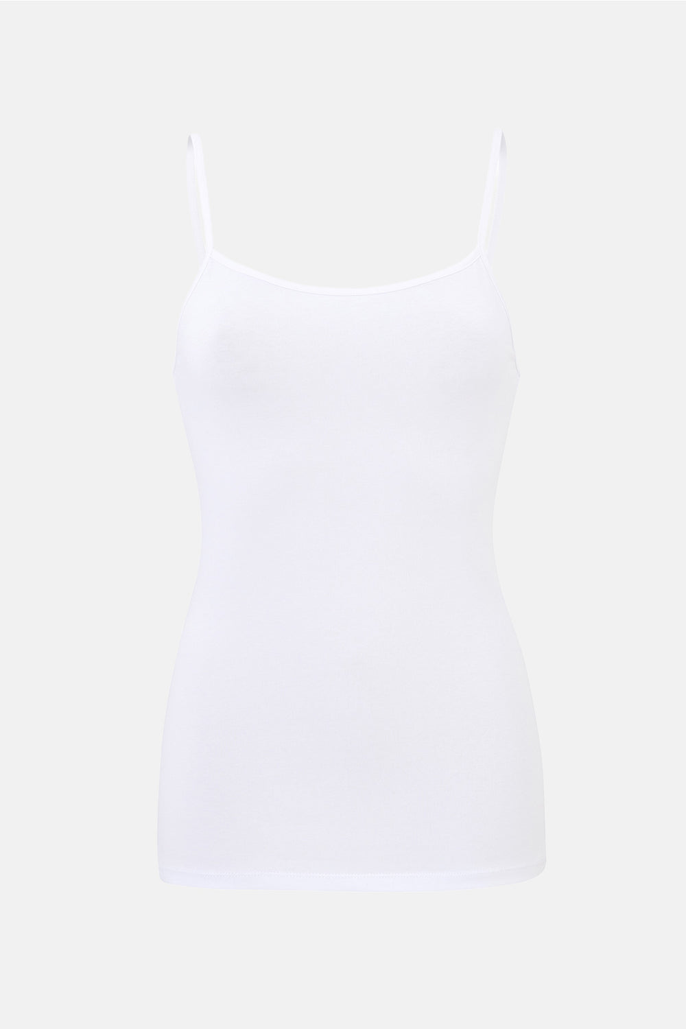 WHITE BASIC UNDERWEAR TOP