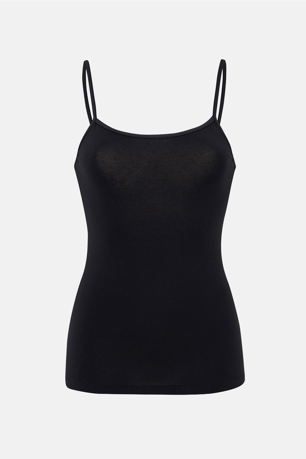 BLACK BASIC UNDERWEAR TOP